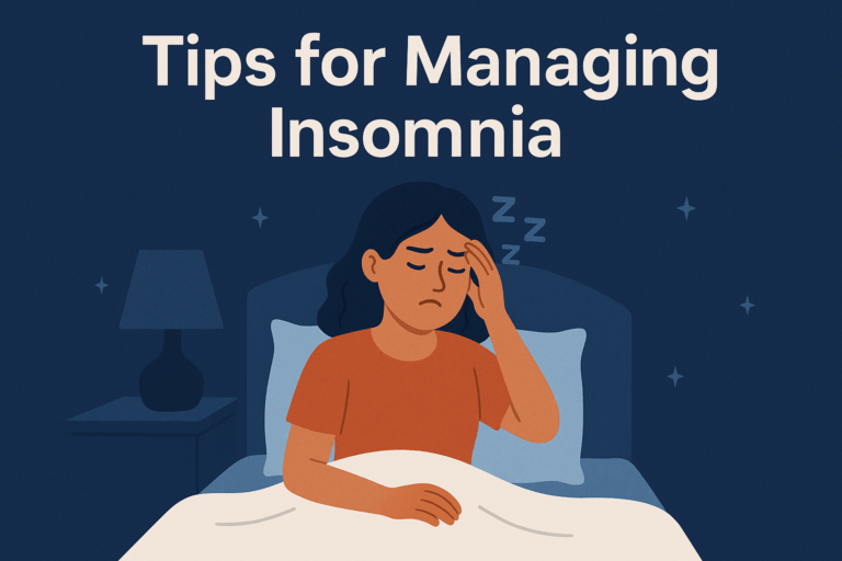Tips For Managing Insomnia.