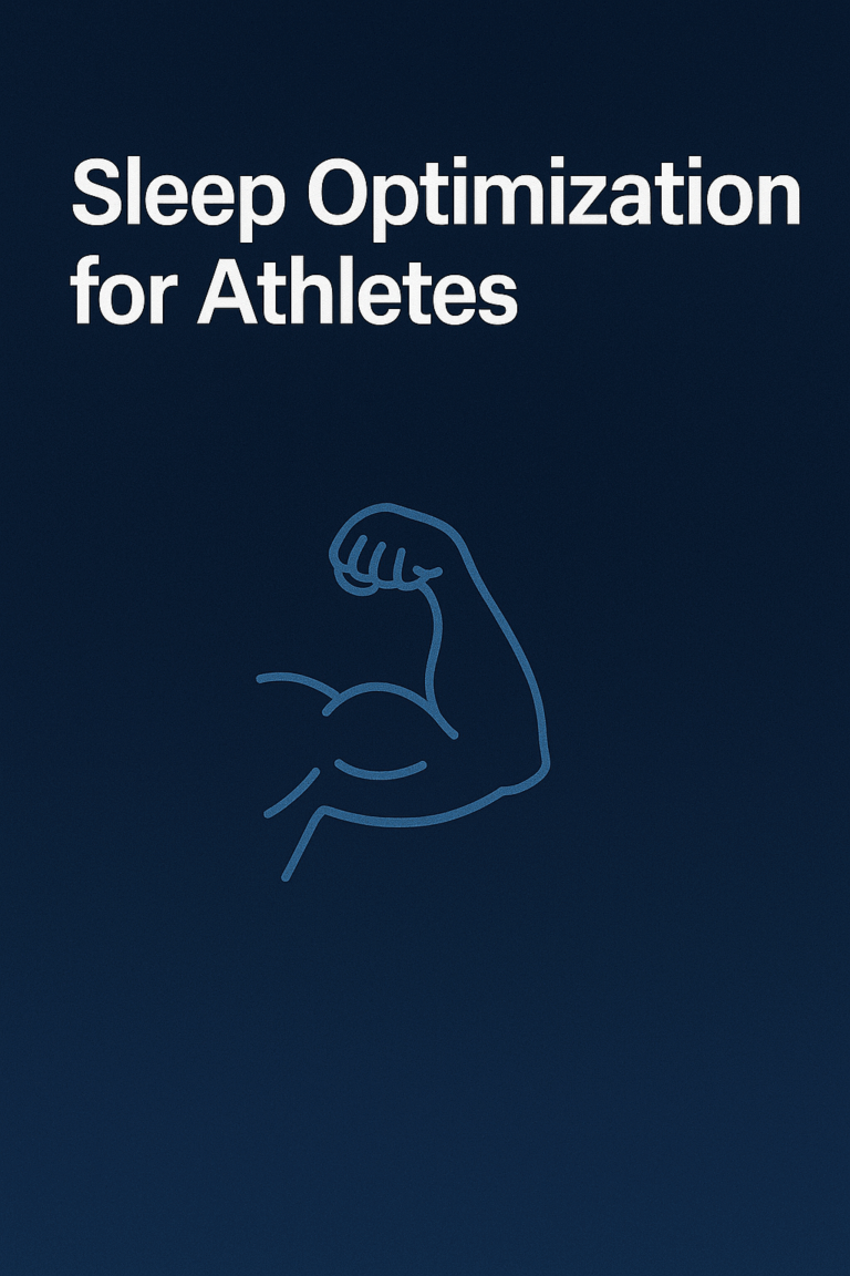 Sleep Optimization For Athletes.