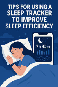 Tips For Using A Sleep Tracker To Improve Sleep Efficiency